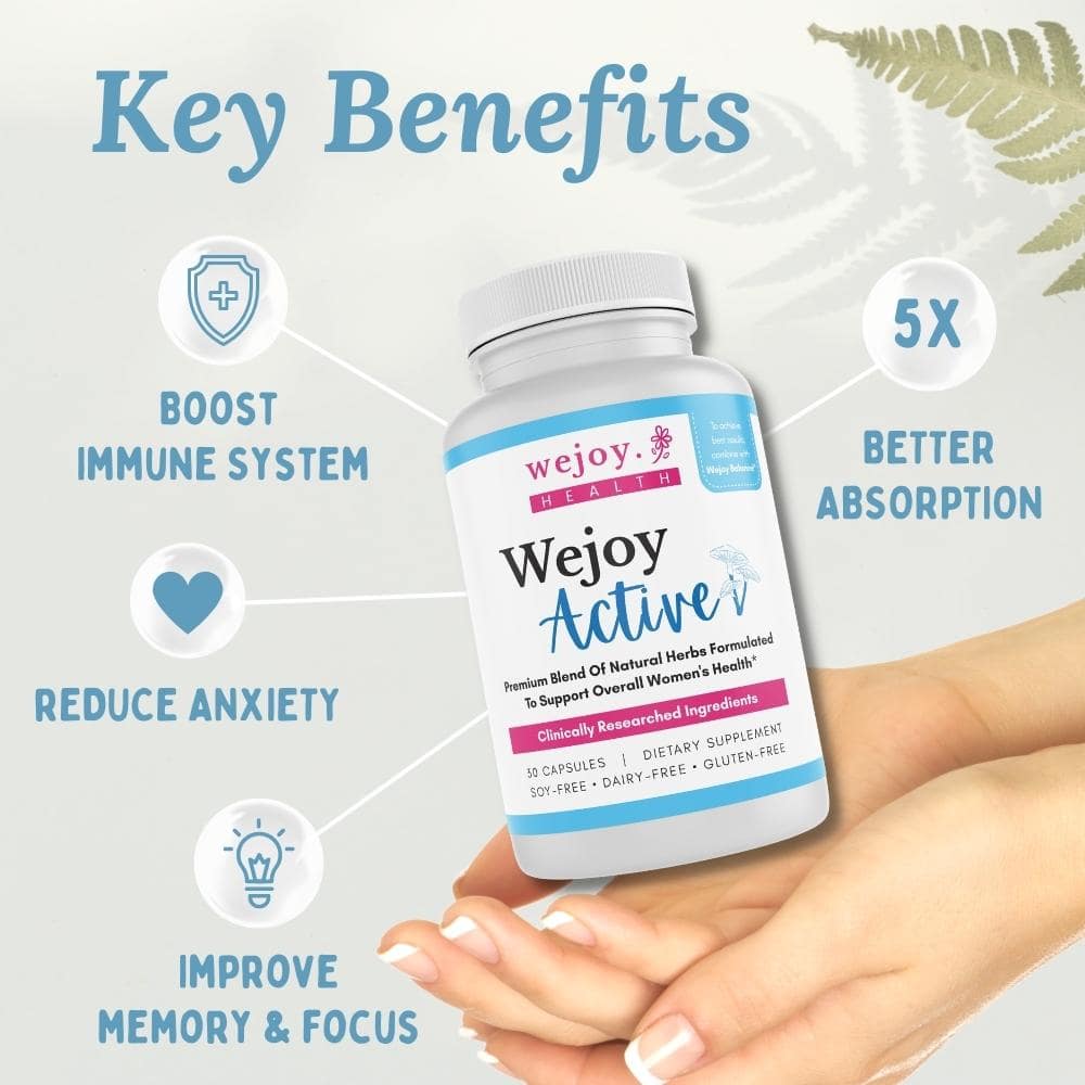 Wejoy Active | Helps With Brain Fog, Immunity, Anxiety and Night Sweats