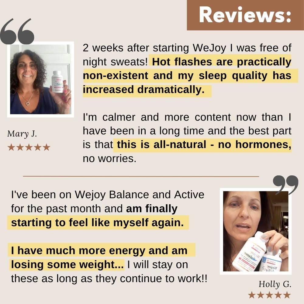 Wejoy Balance | All-Natural Menopause Supplement